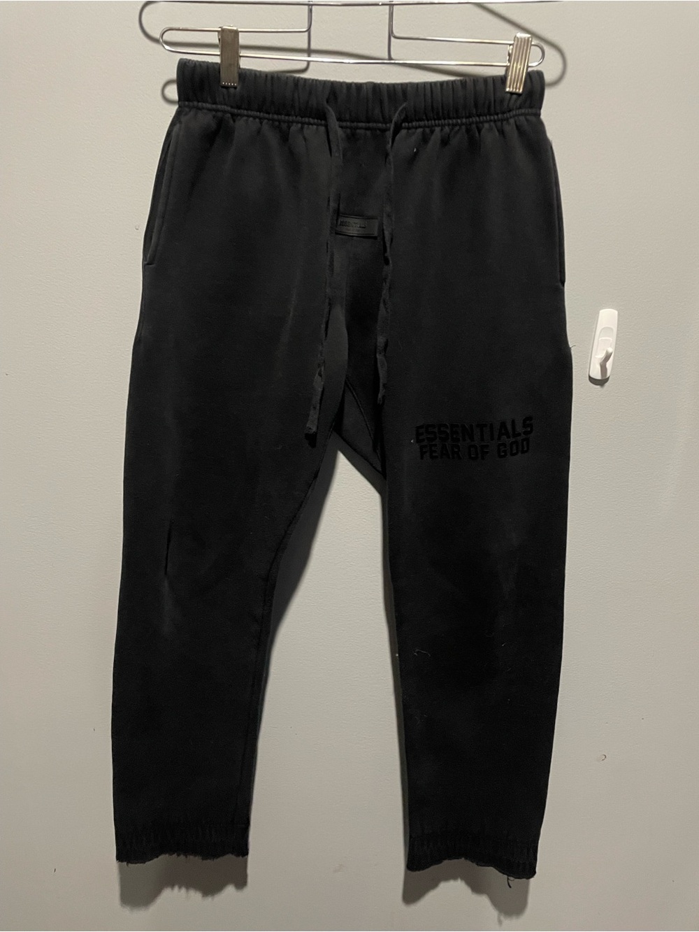 Fear of God Black Essentials Jogger Sweatpants